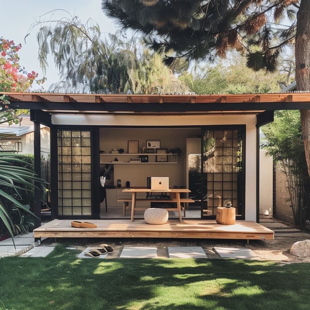 Lean To Studio Shed