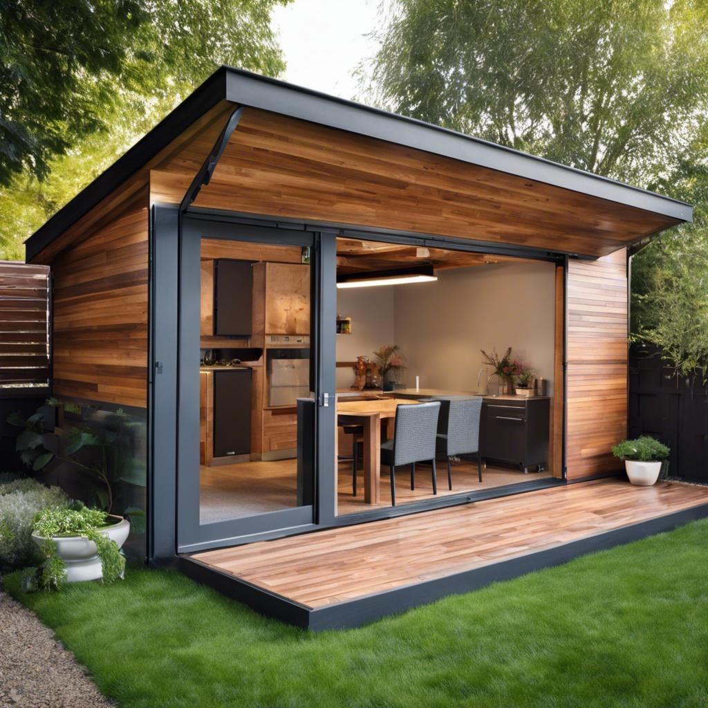 Lean To Studio Shed